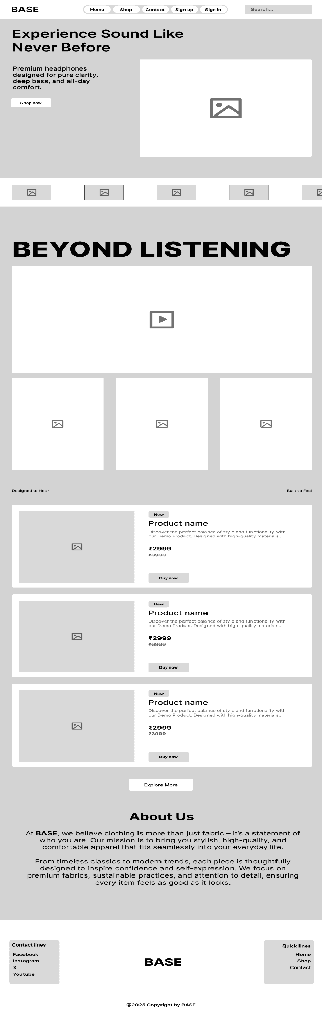 BASE UI Design System screen 3
