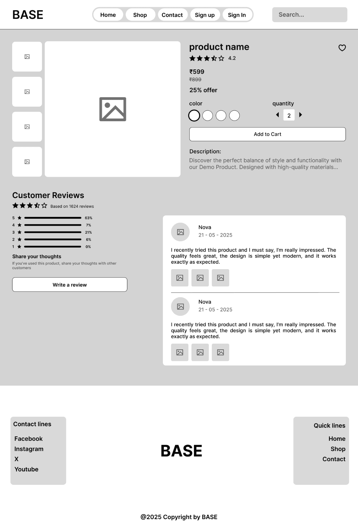 BASE UI Design System screen 4