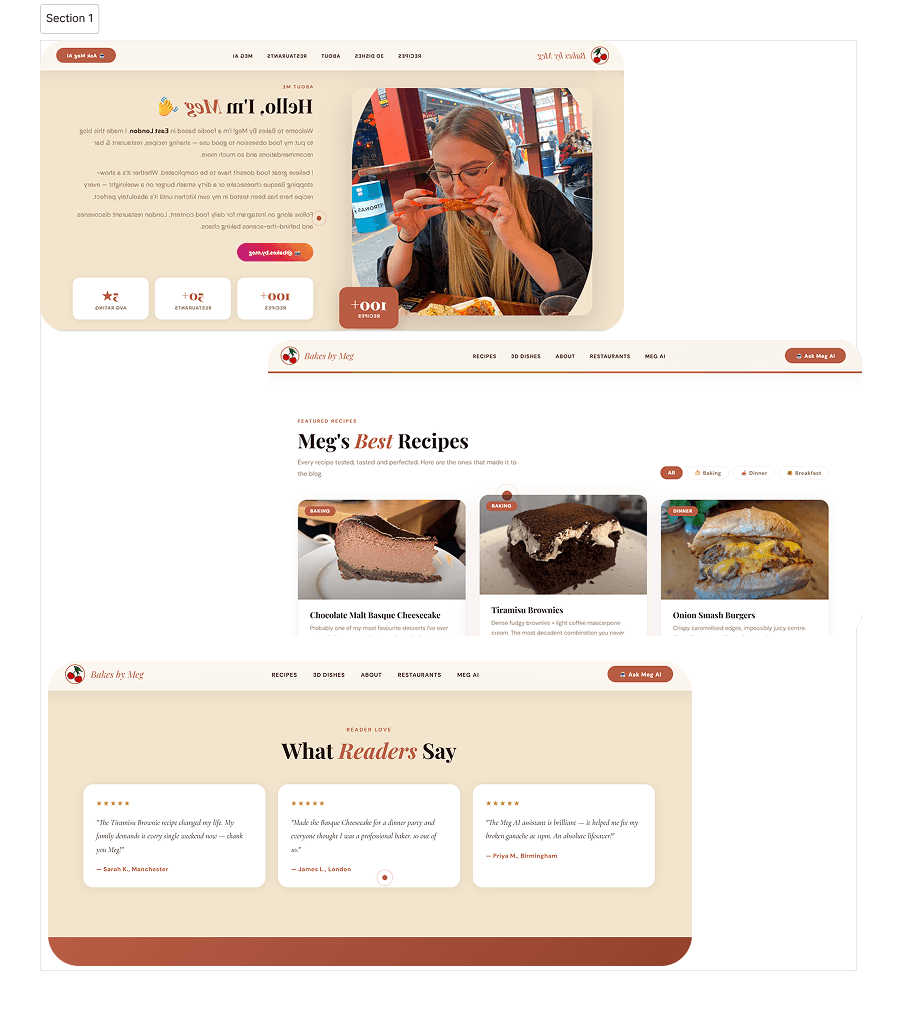 Bakes by Meg preview