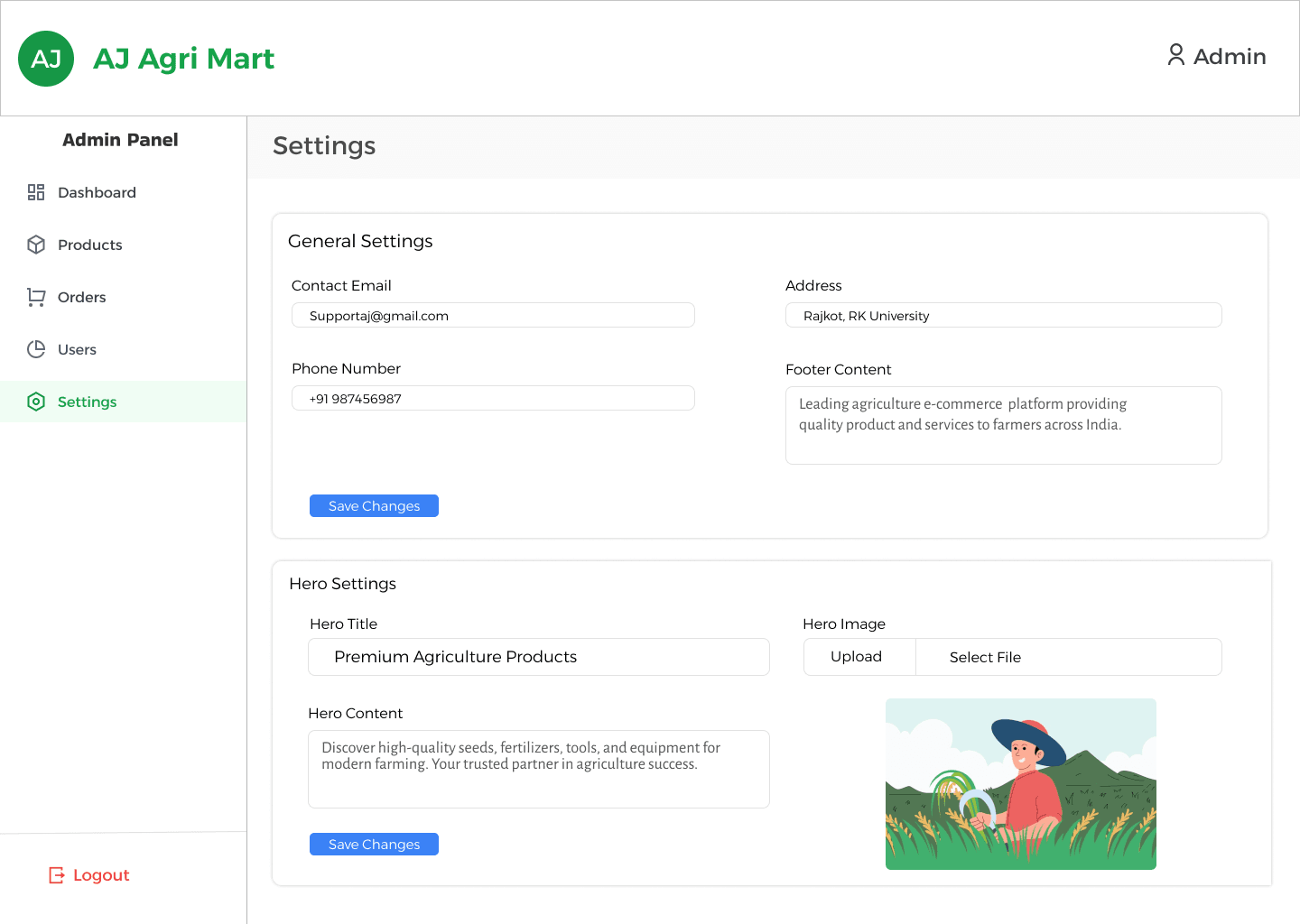 Personal Portfolio UI (AMRUT) screen 3